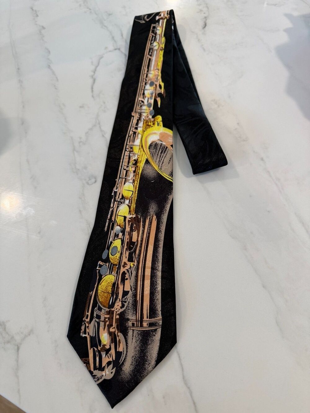 Steven Harris Saxophone Saxophone Tie Handmade Musical Novelty Brass